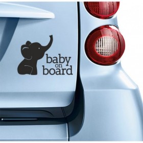 Σήμα Baby on Board Με Αυτοκόλλητο No 97