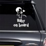 Σήμα Baby on Board Με Αυτοκόλλητο Αγοράκι