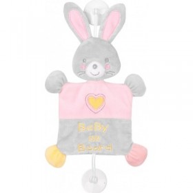 Kikka Boo Σήμα Baby on Board Κουκλάκι Με Βεντούζα "Bella the Bunny"