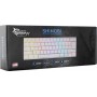 White Shark Shinobi Gaming Μηχανικό Πληκτρολόγιο 60% με Outemu Blue διακόπτες και RGB φωτισμό (Αγγλικό US) Λευκό