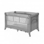 Lorelli Παρκοκρέβατο Με 2 Επίπεδα Torino 2 Layers Grey