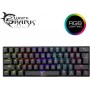 White Shark Shinobi Gaming Μηχανικό Πληκτρολόγιο 60% με Outemu Blue διακόπτες και RGB φωτισμό (Αγγλικό US)