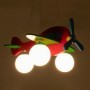 GloboStar Παιδικό Φωτιστικό Πολύφωτο Airplane Πολύχρωμο