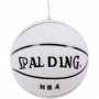 GloboStar Spalding Nba Κρεμαστό Φωτιστικό Μοντέρνο Μονόφωτο Μπάλα Λευκό
