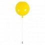 GloboStar Παιδικό Φωτιστικό Μονόφωτο Balloon Κίτρινο