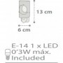 Ango Gray Moon Led 63235E