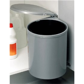 Gollinucci Πλαστικός Κάδος Απορριμμάτων Γκρι για Ντουλάπι 13lt Gollinucci Πλαστικός Κάδος Απορριμμάτων Γκρι για Ντουλάπι 13lt