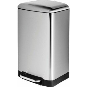 Estia Soft Close Μεταλλικός Κάδος Απορριμμάτων Inox Matte με Πεντάλ 30lt Estia Soft Close Μεταλλικός Κάδος Απορριμμάτων Inox Matte με Πεντάλ 30lt