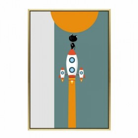 InTheBox Παιδικός Πίνακας σε Καμβά "Happy 5"