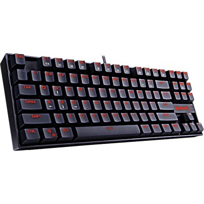 Redragon K552 Kumara Gaming Μηχανικό Πληκτρολόγιο Tenkeyless με Custom διακόπτες και RGB φωτισμό (Αγγλικό US)