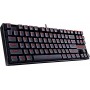 Redragon K552 Kumara Gaming Μηχανικό Πληκτρολόγιο Tenkeyless με Custom διακόπτες και RGB φωτισμό (Αγγλικό US)