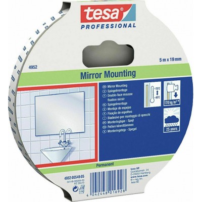 Tesa Ταινία Διπλής Όψης Mirror Mounting 4952 19mm x 5m