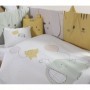 Nef-Nef Διακοσμητικό Μαξιλάρι Κούνιας "Hello World" Κίτρινo 30x30cm