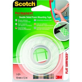 Scotch Ταινία Διπλής Όψης Permanent 19mm x 1.5m Scotch Ταινία Διπλής Όψης Permanent 19mm x 1.5m