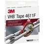 3M Ταινία Διπλής Όψης VHB 4611F Αφρώδης Ακρυλική 19mm x 3m