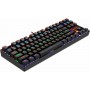 Redragon K552 Kumara Gaming Μηχανικό Πληκτρολόγιο Tenkeyless με Custom διακόπτες και RGB φωτισμό (Αγγλικό US)