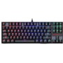 Redragon K552 Kumara Gaming Μηχανικό Πληκτρολόγιο Tenkeyless με Custom διακόπτες και RGB φωτισμό (Αγγλικό US)