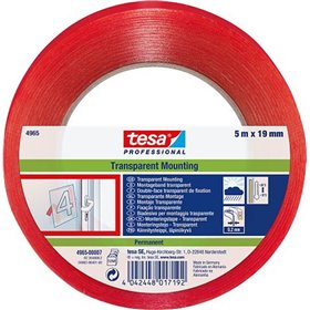Tesa Ταινία Διπλής Όψης Professional Transparent Mounting 4965 19mm x 5m Tesa Ταινία Διπλής Όψης Professional Transparent Mounting 4965 19mm x 5m