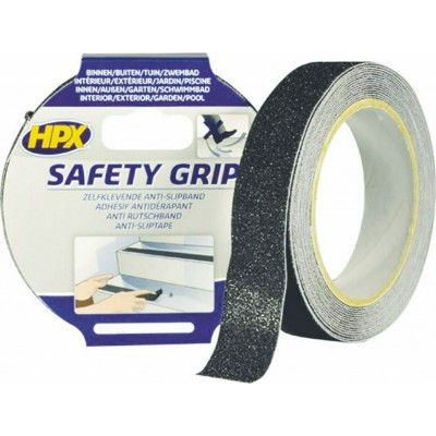 HPX Αντιολισθητική Ταινία Safety Grip Black SB5018 50mm x 18m