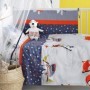 Palamaiki Σετ Κούνιας Baby Satin 7τμχ Blue