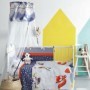 Palamaiki Σετ Κούνιας Baby Satin 7τμχ Blue