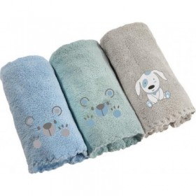 Guy Laroche Σετ Πετσέτες Baby Boy Blue 3τμχ Guy Laroche Σετ Πετσέτες Baby Boy Blue 3τμχ