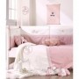 Kentia Βρεφική Παπλωματοθήκη Σετ Angel 100x140cm Light Pink-Ecru