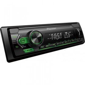 Pioneer MVH-S120UBG Ηχοσύστημα Αυτοκινήτου Universal 1DIN (USB/AUX) με Αποσπώμενη Πρόσοψη