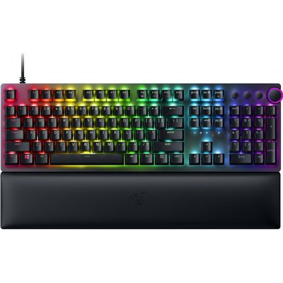 Razer Huntsman V2 Gaming Μηχανικό Πληκτρολόγιο με Razer Linear διακόπτες και RGB φωτισμό (Αγγλικό US)