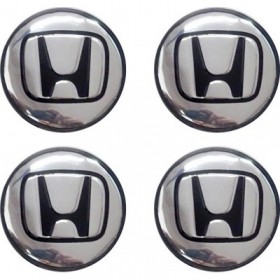Americat Τάπες Κέντρου Ζάντας Honda με Εσωτερική Διάμετρο 56mm Μαύρο/Χρώμιο 4τμχ Americat Τάπες Κέντρου Ζάντας Honda με Εσωτερική Διάμετρο 56mm Μαύρο/Χρώμιο 4τμχ