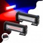GloboStar Pro Series Μπάρες Σήμανσης Οχήματος Αστυνομίας για Αυτοκίνητα &amp Φορτηγά 3 Προγραμμάτων Φωτισμού Strobe Led High Pow