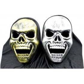 Αποκριάτικη Μάσκα Προσώπου Νεκροκεφαλή με Κουκούλα (Διάφορα Σχέδια/Χρώματα) Αποκριάτικη Μάσκα Προσώπου Νεκροκεφαλή με Κουκούλα (Διάφορα Σχέδια/Χρώματα)