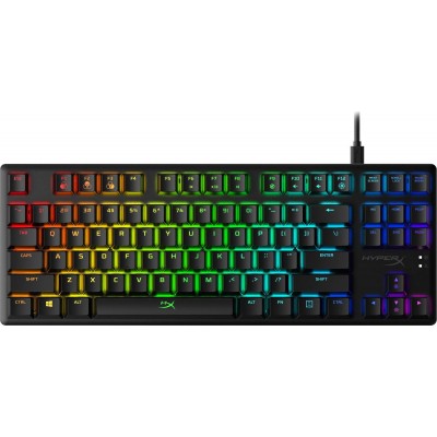 HyperX Alloy Origins Core Gaming Μηχανικό Πληκτρολόγιο Tenkeyless με HyperX Aqua διακόπτες και RGB φωτισμό (Αγγλικό US)