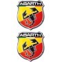 Americat Αυτοκόλλητα Σήματα Αυτοκινήτου Abarth 5 x 5.5cm 2τμχΚωδικός: ΑBARTH/5 