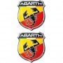 Americat Αυτοκόλλητα Σήματα Αυτοκινήτου Abarth 5 x 5.5cm 2τμχΚωδικός: ΑBARTH/5 