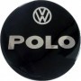 Race Axion Αυτοκόλλητο Σήμα Χρωμίου VW Polo 3D/5D 13.8cm για Τάπα Βενζίνης Αυτοκινήτου