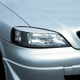 Φρυδάκια Φαναριών Μπροστινά για Opel Astra G 1998-2004 ΜαύραΚωδικός: 20812-1