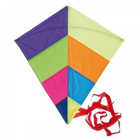 Υφασμάτινος Χαρταετός Πολύχρωμος με Σπάγγο και Τσάντα Αποθήκευσης 82x88εκ Υφασμάτινος Χαρταετός Πολύχρωμος με Σπάγγο και Τσάντα Αποθήκευσης 82x88εκ