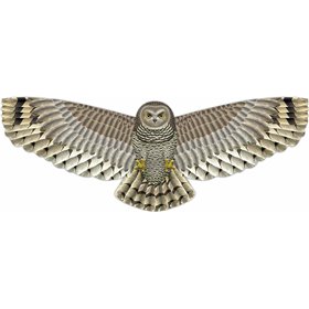 Υφασμάτινος Χαρταετός Αναδιπλούμενος Ready to Fly Κουκουβάγια 50x122εκ