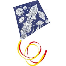 Υφασμάτινος Χαρταετός Paint Your Universe 69x69εκ Υφασμάτινος Χαρταετός Paint Your Universe 69x69εκ