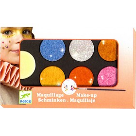 Παλέτα Παιδικού Μακιγιάζ με 6 Μεταλλικά Χρώματα