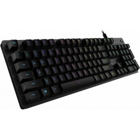 Logitech G512 Gaming Μηχανικό Πληκτρολόγιο με GX Brown διακόπτες και RGB φωτισμό (Αγγλικό US)