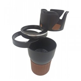 Rolinger Ποτηροθήκη Αυτοκινήτου HD-800015 1 Θέσης για Κονσόλα