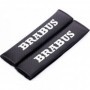 Μαξιλαράκια Ζώνης Carbon Brabus σετ 2 τεμαχίων