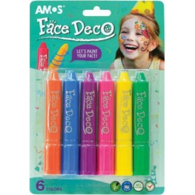 6 Χρώματα Face Painting