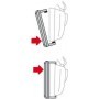 Lampa Εσωτερικός Καθρέπτης Αυτοκινήτου Κυρτός 27 x 6.5cm με ΚλιπΚωδικός: L6549.7 