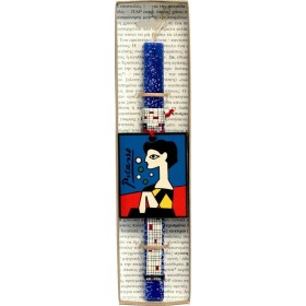 Πασχαλινή Λαμπάδα Πλακέ με Πίνακα Picasso 30cm Πασχαλινή Λαμπάδα Πλακέ με Πίνακα Picasso 30cm
