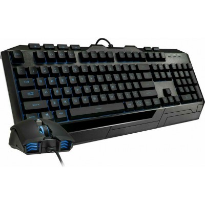 CoolerMaster Devastator 3 Plus Σετ Gaming Πληκτρολόγιο με Φωτιζόμενα πλήκτρα &amp Ποντίκι (Αγγλικό US)