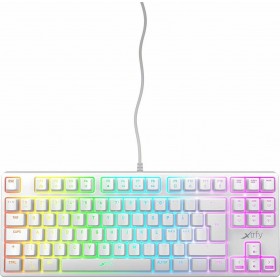 Xtrfy K4 RGB Gaming Μηχανικό Πληκτρολόγιο Tenkeyless με Kailh Red διακόπτες και RGB φωτισμό (Αγγλικό UK) Λευκό Xtrfy K4 RGB Gaming Μηχανικό Πληκτρολόγιο Tenkeyless με Kailh Red διακόπτες και RGB φωτισμό (Αγγλικό UK) Λευκό