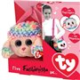 Παιχνιδολαμπάδα Beanie Boos Fashionista Με Τσάντα, Πορτοφόλι Και Χνουδωτό Κλίπ (5 Σχέδια) για 3+ Ετών Ty Beanie